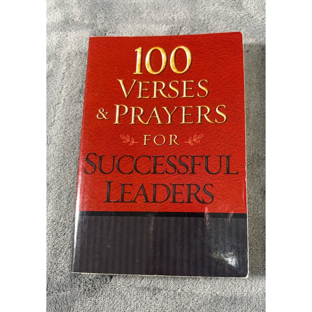 Freeman Smith 100 Verses & Prayers For Successful Leaders Book Red Growth